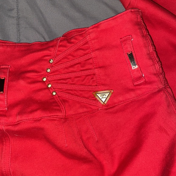 Women’s Lowell red jeans size 14 - Picture 8 of 9